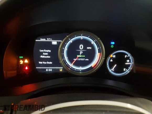 2016 Lexus GS 350 with VIN JTHCZ1BLXGA002387, listed as a Copart auction lot 71448994 with 157,527 mi miles and Salvage Title. Bid and sale history available at carsss.com. Image 9.