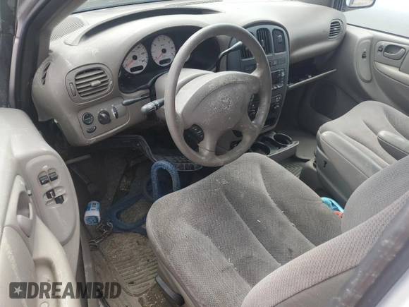 2001 Dodge Caravan SE with VIN 1B4GP24311B254538, listed as a Copart auction lot 74230414 with 0 mi miles and Salvage Title. Bid and sale history available at carsss.com. Image 8.
