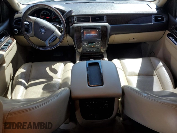 2013 GMC Yukon Denali with VIN 1GKS2EEF0DR326058, listed as a Copart auction lot 50707535 with 156,764 mi miles and Salvage Title. Bid and sale history available at carsss.com. Image 8.
