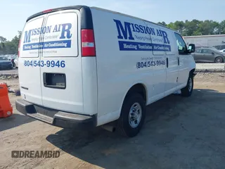 2017 Chevrolet Express Cargo with VIN 1GCWGAFF9H1286007, listed as a IAAI auction lot 42583430 with 257,665 mi miles and . Bid and sale history available at DreamBid. Image 4.