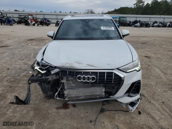 2024 Audi Q3 S line Premium with VIN WA1DECF34R1170613, listed as a Copart auction lot 41694995 with 8,994 mi miles and Salvage Title. Bid and sale history available at carsss.com. Image 5.