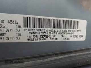 2013 Chrysler Town & Country Touring with VIN 2C4RC1BG9DR705471, listed as a IAAI auction lot 42037203 with 313,822 mi miles. Bid and sale history available at carsss.com. Image 9.