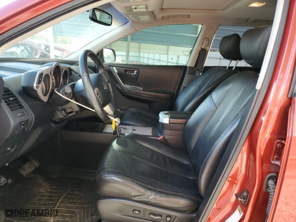 2007 Nissan Murano S with VIN JN8AZ08WX7W600541, listed as a Copart auction lot 78863214 with 105,238 mi miles and Clean Title. Bid and sale history available at carsss.com. Image 7.