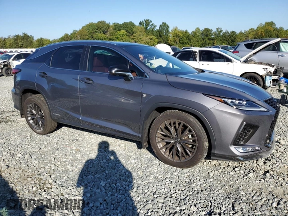 2021 Lexus RX with VIN 2T2YGMDA0MC064717, listed as a Copart auction lot 68425303 with 30,985 mi miles. Bid and sale history available at carsss.com. Image 4.