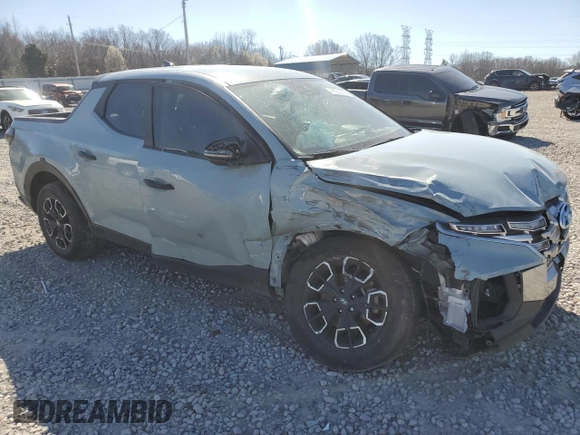 2023 Hyundai Santa Cruz SEL with VIN 5NTJBDAE2PH071957, listed as a Copart auction lot 48053295 with Not provided miles and Salvage title. Bid and sale history available at DreamBid. Image 4.