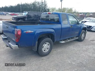 2005 GMC Canyon SLE Z85 with VIN 1GTDT196558291075, listed as a IAAI auction lot 41981419 with 196,825 mi miles. Bid and sale history available at carsss.com. Image 4.