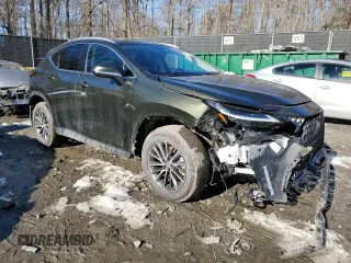 2022 Lexus NX with VIN 2T2AGCEZ5NC015272, listed as a Copart auction lot 38804114 with 8,648 mi miles. Bid and sale history available at carsss.com. Image 4.