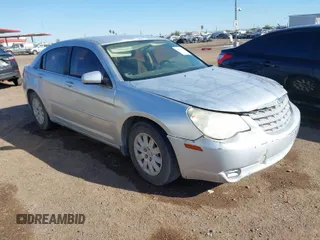 2008 Chrysler Sebring LX with VIN 1C3LC46K28N225737, listed as a IAAI auction lot 41817390 with 165,533 mi miles. Bid and sale history available at carsss.com. Image 1.