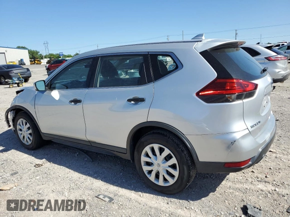 2017 Nissan Rogue SV with VIN KNMAT2MT9HP513570, listed as a Copart auction lot 56468365 with 97,066 mi miles and Salvage title. Bid and sale history available at DreamBid. Image 2.