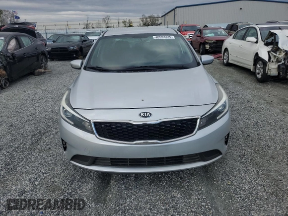2017 Kia Forte LX with VIN 3KPFK4A79HE045304, listed as a Copart auction lot 48593325 with 86,087 mi miles and Salvage Title. Bid and sale history available at carsss.com. Image 5.