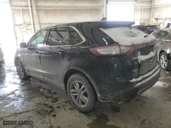 2017 Ford Edge SEL with VIN 2FMPK4J83HBC17097, listed as a Copart auction lot 44496985 with 155,787 mi miles and Salvage Title. Bid and sale history available at carsss.com. Image 2.
