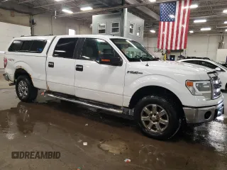2014 Ford F-150 XL with VIN 1FTFW1EFXEKF24747, listed as a Copart auction lot 60569745 with 291,241 mi miles and Clean title. Bid and sale history available at DreamBid. Image 4.