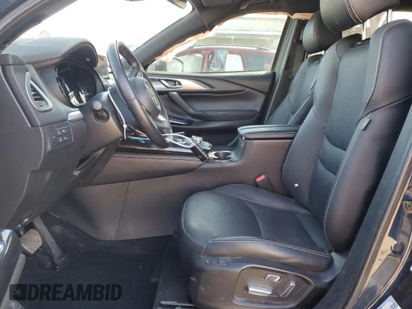 2022 Mazda CX-9 Grand Touring with VIN JM3TCBDY6N0609379, listed as a Copart auction lot 43795615 with 19,917 mi miles and Salvage Title. Bid and sale history available at carsss.com. Image 7.