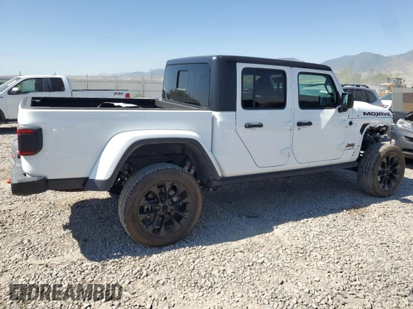 2021 Jeep Gladiator Mojave with VIN 1C6JJTEG2ML554046, listed as a Copart auction lot 54058304 with 53,143 mi miles and Salvage title. Bid and sale history available at DreamBid. Image 3.
