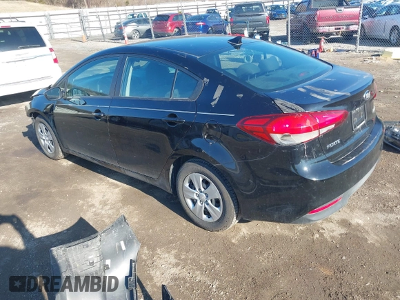 2017 Kia Forte LX with VIN 3KPFL4A7XHE070886, listed as a IAAI auction lot 41882091 with 46,035 mi miles and . Bid and sale history available at carsss.com. Image 3.
