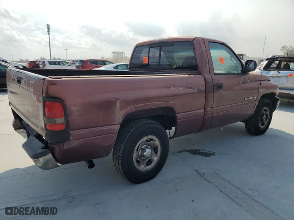 2000 Dodge Ram 1500 Work Special with VIN 1B7HC16X2YS531673, listed as a Copart auction lot 45079945 with 216,631 mi miles and Salvage Title. Bid and sale history available at carsss.com. Image 3.