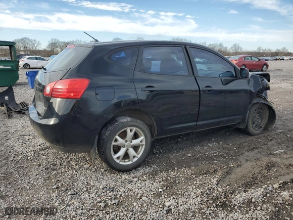 2008 Nissan Rogue S with VIN JN8AS58V88W410554, listed as a Copart auction lot 42998045 with 240,246 mi miles and Salvage Title. Bid and sale history available at carsss.com. Image 3.