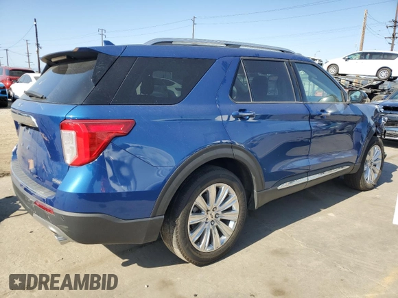 2020 Ford Explorer Limited with VIN 1FM5K7FW7LGA06793, listed as a Copart auction lot 56367265 with 21,768 mi miles and Salvage Title. Bid and sale history available at DreamBid. Image 3.