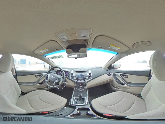 2014 Hyundai Elantra SE with VIN 5NPDH4AE2EH482976, listed as a Copart auction lot 44717065 with 92,473 mi miles and Salvage Title. Bid and sale history available at carsss.com. Image 14.