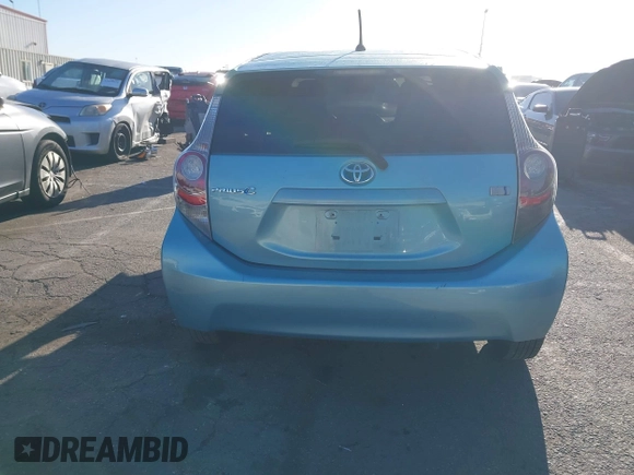 2012 Toyota Prius One with VIN JTDKDTB32C1016141, listed as a IAAI auction lot 41777932 with 231,165 mi miles and . Bid and sale history available at DreamBid. Image 16.