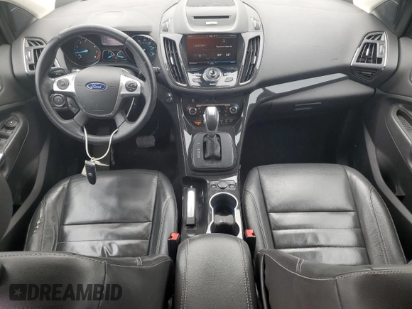 2015 Ford Escape Titanium with VIN 1FMCU9J90FUA52213, listed as a Copart auction lot 50302455 with 170,268 mi miles and Salvage Title. Bid and sale history available at carsss.com. Image 8.
