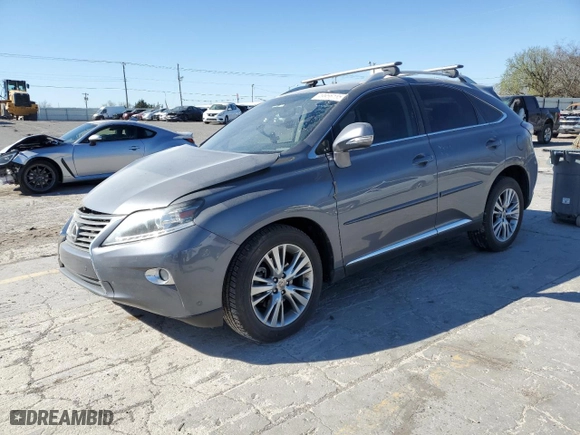 2013 Lexus RX 350 with VIN 2T2ZK1BA6DC091716, listed as a Copart auction lot 49956185 with 0 mi miles and Salvage Title. Bid and sale history available at carsss.com. Image 1.