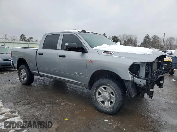 2021 Ram 2500 Tradesman with VIN 3C6UR5CJ7MG582518, listed as a Copart auction lot 44629885 with 51,054 mi miles and Salvage Title. Bid and sale history available at carsss.com. Image 4.
