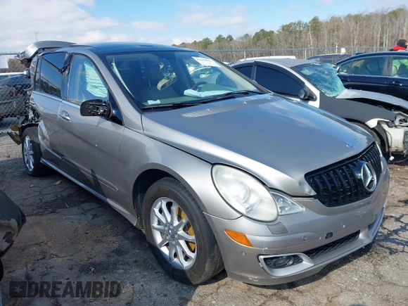 2006 Mercedes-Benz R 5.0L with VIN 4JGCB75E86A014165, listed as a IAAI auction lot 41620616 with 158,014 mi miles and . Bid and sale history available at DreamBid. Image 1.