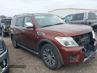 2018 Nissan Armada SL with VIN JN8AY2ND7J9050528, listed as a IAAI auction lot 41525232 with 106,179 mi miles and . Bid and sale history available at DreamBid. Image 1.