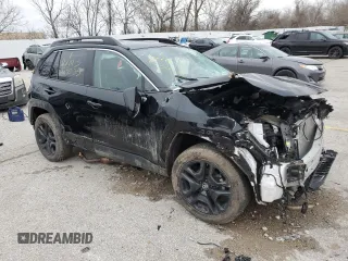 2023 Toyota RAV4 Adventure with VIN 2T3J1RFV6PW338761, listed as a Copart auction lot 47872415 with 0 mi miles and Salvage Title. Bid and sale history available at carsss.com. Image 4.