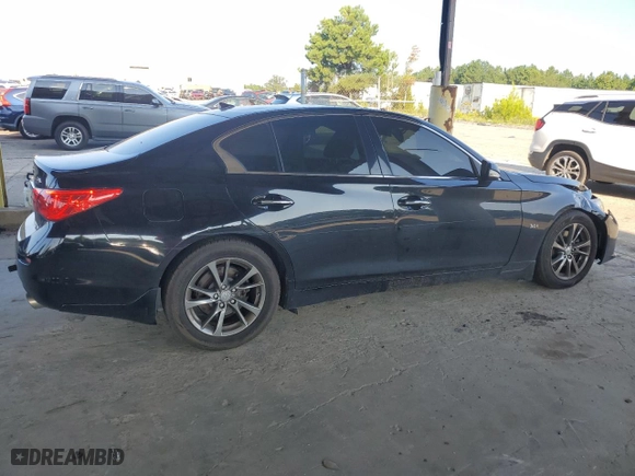 2017 Infiniti Q50 3.0t Premium with VIN JN1EV7AP5HM740193, listed as a Copart auction lot 82031294 with NaN miles and Salvage Title. Bid and sale history available at carsss.com. Image 3.