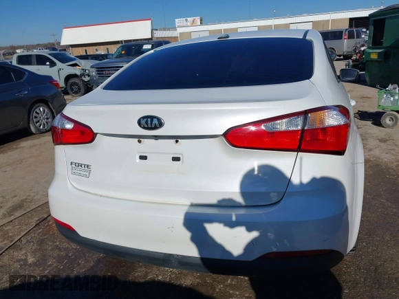 2016 Kia Forte LX with VIN KNAFX4A67G5554081, listed as a IAAI auction lot 41115117 with 145,432 mi miles. Bid and sale history available at carsss.com. Image 16.