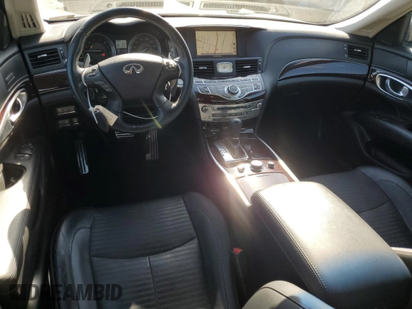 2011 Infiniti M with VIN JN1BY1AP3BM325629, listed as a Copart auction lot 58600135 with 132,635 mi miles and Salvage title. Bid and sale history available at DreamBid. Image 8.
