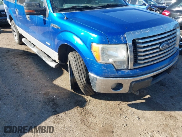 2011 Ford F-150 XLT with VIN 1FTFW1ET1BFC56942, listed as a IAAI auction lot 40717244 with 122,981 mi miles. Bid and sale history available at carsss.com. Image 6.