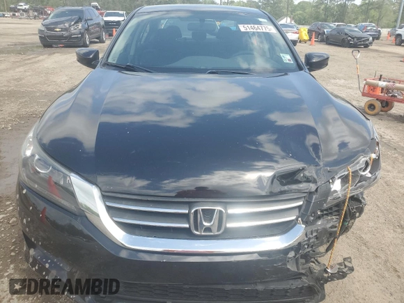 2014 Honda Accord Sedan LX with VIN 1HGCR2F39EA247388, listed as a Copart auction lot 51464775 with 93,854 mi miles and Salvage Title. Bid and sale history available at carsss.com. Image 5.