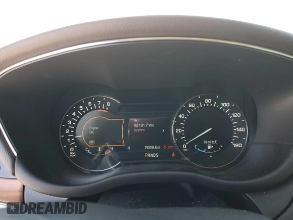 2016 Lincoln MKC Reserve with VIN 5LMTJ3DH6GUJ08257, listed as a Copart auction lot 54090035 with 76,298 mi miles and Salvage title. Bid and sale history available at DreamBid. Image 9.