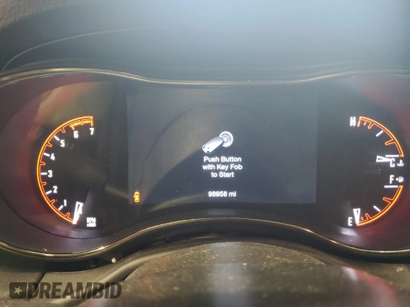 2019 Dodge Durango R/T with VIN 1C4SDJCT7KC793081, listed as a Copart auction lot 61494845 with 98,958 mi miles and Salvage title. Bid and sale history available at DreamBid. Image 9.