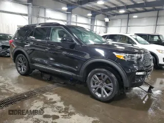 2022 Ford Explorer XLT с VIN 1FMSK8DH5NGA66247, выставлен на аукционе Copart как лот 57827435 с пробегом 82 617 миль миль и Списание • Salvage title. История ставок и продаж доступна на DreamBid. Изображение 4.