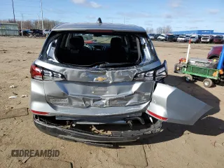 2024 Chevrolet Equinox LT with VIN 3GNAXKEG8RS104153, listed as a Copart auction lot 50540185 with 16,455 mi miles and Non Repairable. Bid and sale history available at DreamBid. Image 6.