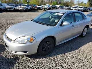 2010 Chevrolet Impala LS with VIN 2G1WA5EN8A1201930, listed as a Copart auction lot 52489895 with 105,302 mi miles and Salvage Title. Bid and sale history available at DreamBid. Image 1.