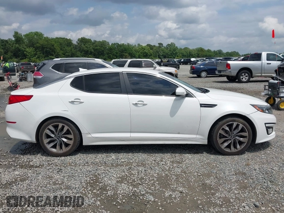 2015 Kia Optima SX with VIN 5XXGR4A77FG444488, listed as a IAAI auction lot 42284483 with 119,359 mi miles and . Bid and sale history available at DreamBid. Image 13.