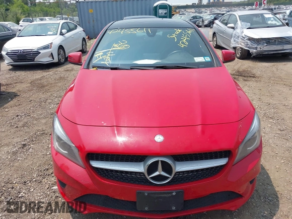2015 Mercedes-Benz CLA 250 with VIN WDDSJ4GBXFN223295, listed as a IAAI auction lot 42455611 with 38,805 mi miles and . Bid and sale history available at DreamBid. Image 11.