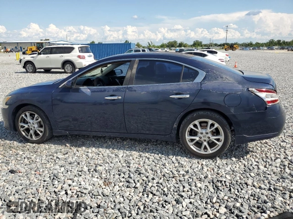 2013 Nissan Maxima SV with VIN 1N4AA5AP0DC839098, listed as a Copart auction lot 62362045 with Not provided miles and Salvage title. Bid and sale history available at DreamBid. Image 2.
