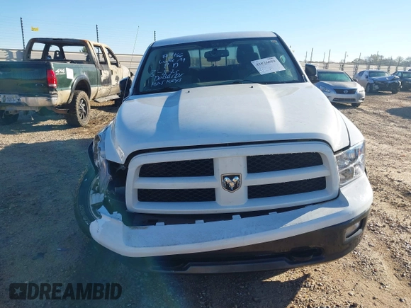 2011 Ram 1500 Sport with VIN 1D7RV1GT4BS691044, listed as a IAAI auction lot 41826059 with 197,580 mi miles. Bid and sale history available at carsss.com. Image 12.