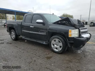 2011 Chevrolet Silverado 1500 LT with VIN 1GCRCSE03BZ185758, listed as a Copart auction lot 45381725 with 138,740 mi miles and Salvage Title. Bid and sale history available at carsss.com. Image 4.