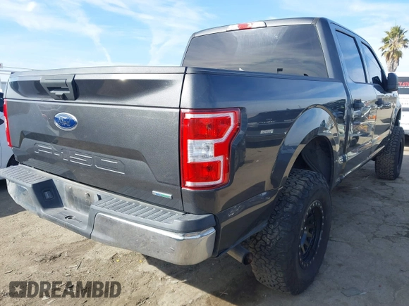 2019 Ford F-150 XL with VIN 1FTEW1C48KKC52577, listed as a IAAI auction lot 41483081 with 78,176 mi miles and . Bid and sale history available at DreamBid. Image 4.