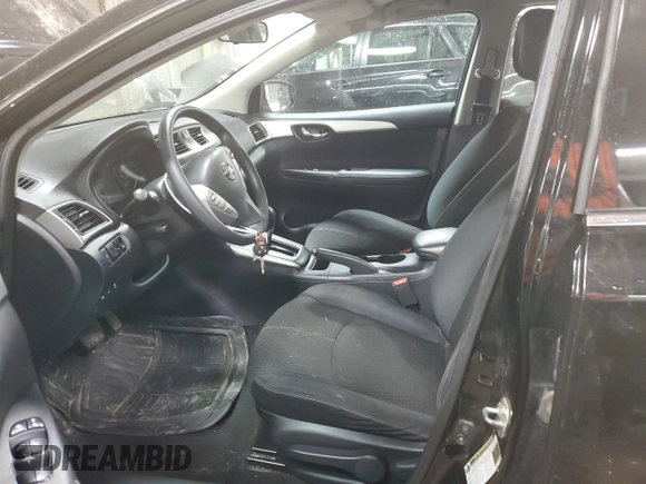 2017 Nissan Sentra S with VIN 3N1AB7AP5HY391072, listed as a Copart auction lot 51464465 with 151,084 mi miles and Salvage Title. Bid and sale history available at carsss.com. Image 7.
