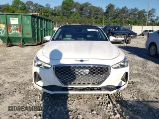 2019 Genesis G70 Advanced z VIN KMTG34LA2KU030129, wystawiony jako Copart lot #55584135 z przebiegiem 123 718 mil mil oraz Szkoda całkowita • Salvage title. Historia ofert i sprzedaży dostępna na DreamBid. Obrazek 5.
