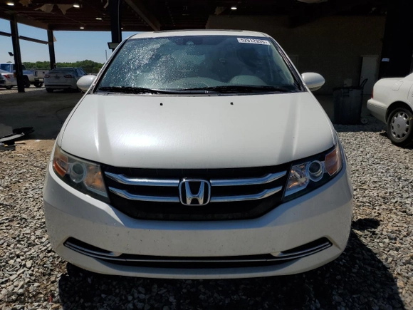 2015 Honda Odyssey EX-L with VIN 5FNRL5H68FB029549, listed as a Copart auction lot 52912935 with 156,103 mi miles and Salvage Title. Bid and sale history available at carsss.com. Image 5.