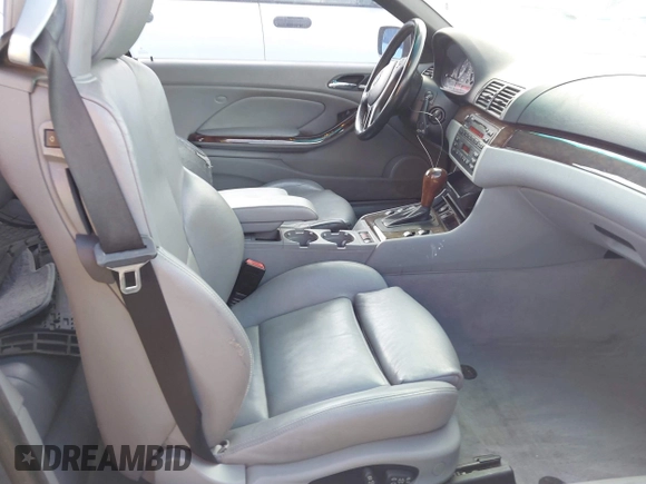 2002 BMW 3 Series 325Ci with VIN WBABS33462JY59719, listed as a IAAI auction lot 41606966 with 104,306 mi miles and . Bid and sale history available at DreamBid. Image 5.